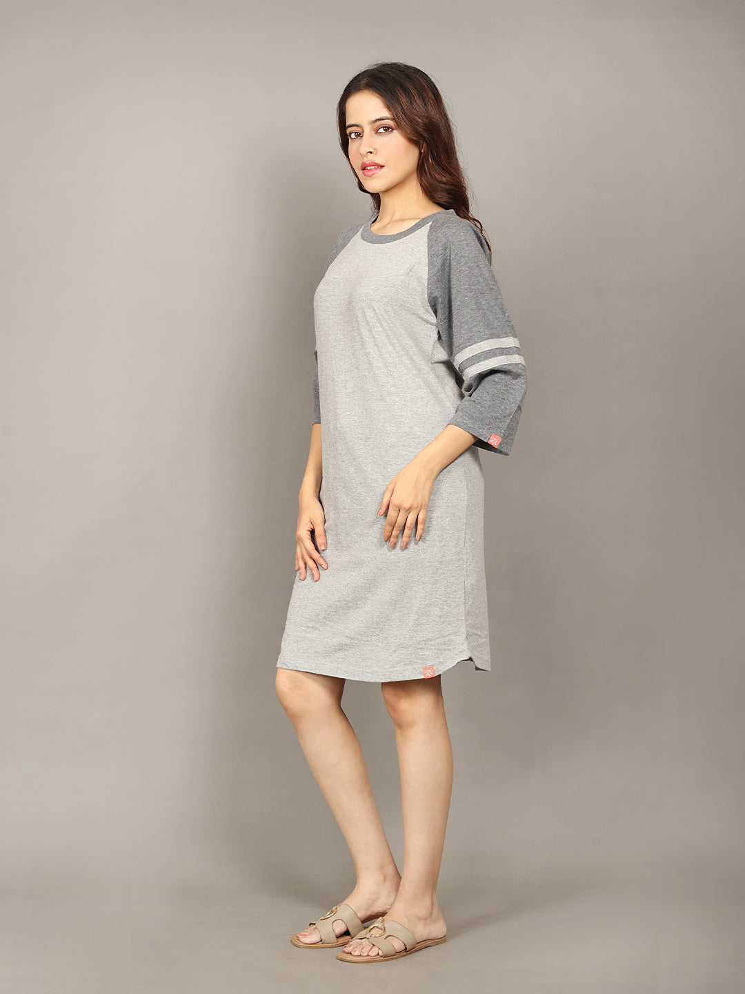 🌸 Evolove Women's Short Nighty – 100% Cotton, Loose Fit | Super Soft & Comfortable Nightwear