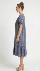 TENCEL™ × Bamboo Luxury Fabric –  Short midi Nightgown ,Ultra-Soft, Silky, Breathable & Eco-Friendly. Our most comfortable ever.