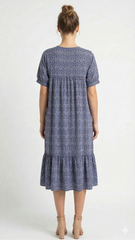 TENCEL™ × Bamboo Luxury Fabric –  Short midi Nightgown ,Ultra-Soft, Silky, Breathable & Eco-Friendly. Our most comfortable ever.