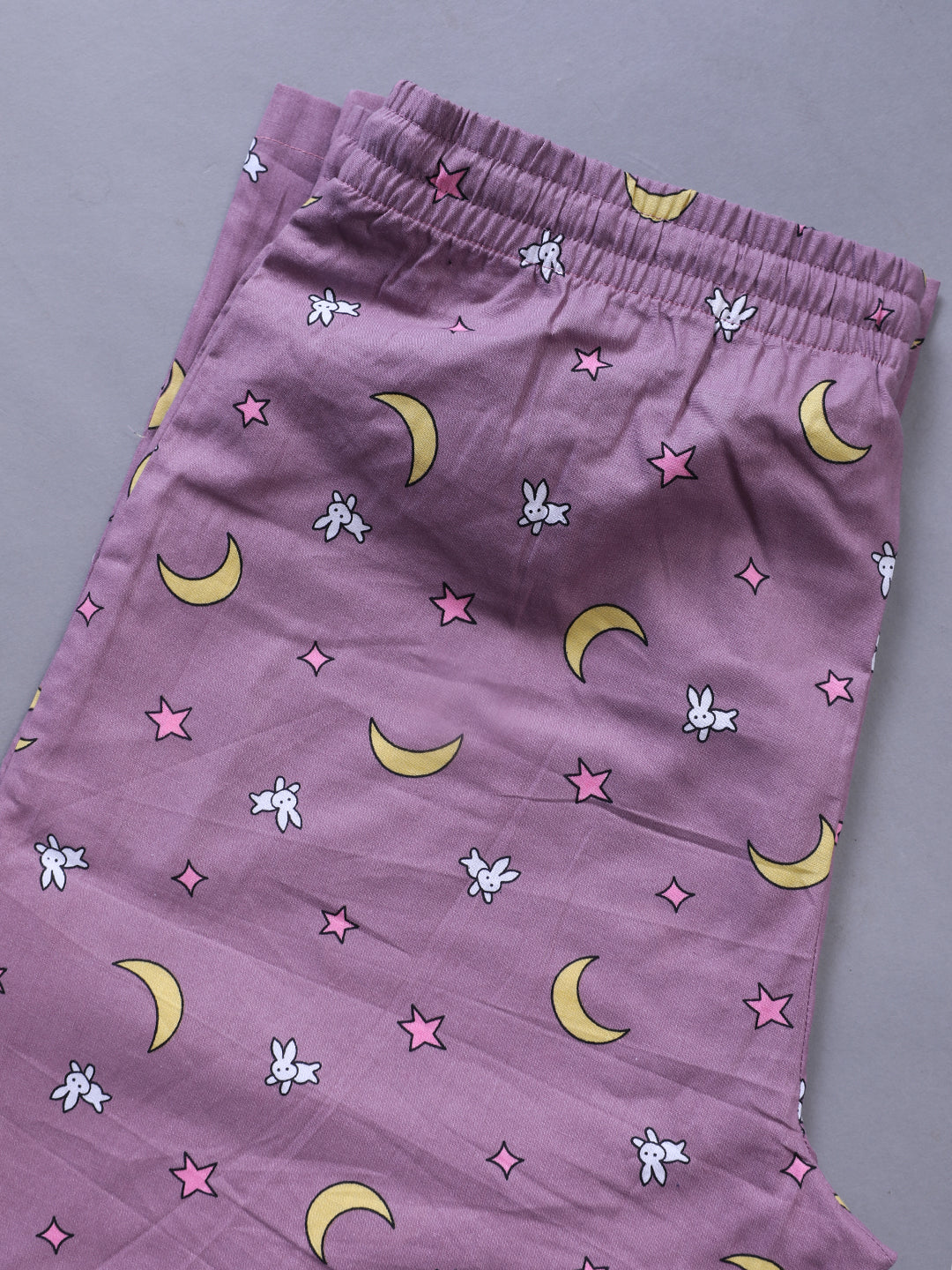 100% Cotton Printed Pyjama With Pockets