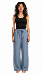 Evolove Aero Soft Women's Relaxed Fit Pyjama | Wide Leg Lounge Pants with Elasticated Waist & Drawstring | Comfortable Sleepwear