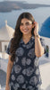Evolove X Venus Premium Rayon Muslin Dobby Textured Pajama Set for Women | Collared Neck Button-Down Top | Soft, Breathable Loungewear & Sleepwear