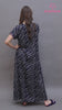 Alpine Long Nightgown for Women with Side Pocket | Soft Breathable Fabric | Printed Maxi Nighty | Comfortable Daily Wear