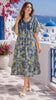 TENCEL™ × Bamboo Luxury Fabric –  Short midi Nightgown ,Ultra-Soft, Silky, Breathable & Eco-Friendly. Our most comfortable ever.