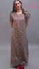 Alpine Long Nightgown for Women with Side Pocket | Soft Breathable Fabric | Printed Maxi Nighty | Comfortable Daily Wear