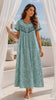 TENCEL™ × Bamboo Luxury Fabric – long nightgown Ultra-Soft, Silky, Breathable & Eco-Friendly. Our most comfortable ever in tonal embroideries for that minimal look