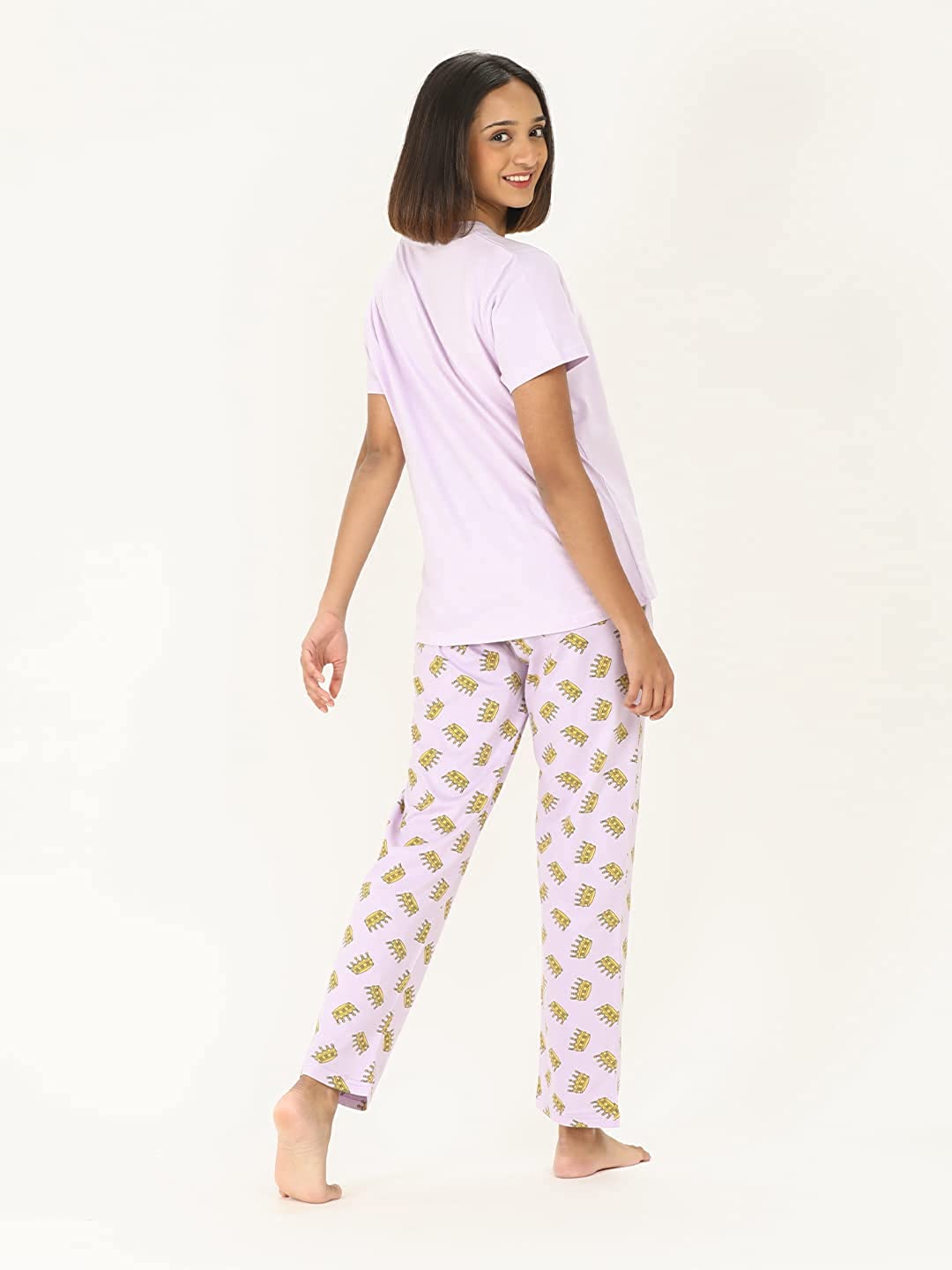 Buy Pink Nightshirts&Nighties for Women by Fig Online | Ajio.com