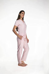 Pyjama Set with   Viscose Liva Printed Top Shirts &  Pants Night Suit Sleep