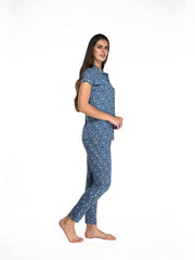 Cotton Pyjama Set with   Top Shirts &  Pants Night Suit Sleep