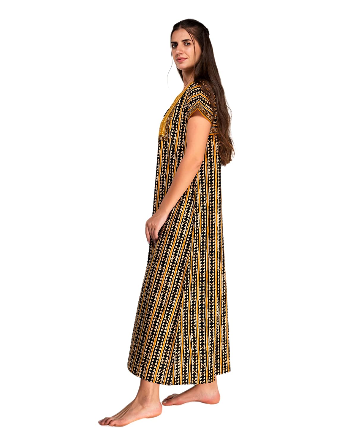 Trendz Shinker Nighty Gown Vol378 Hosiery Cotton Gown  Wholesale Online  Mumbai