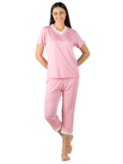 Evolove Pink Super soft most comfortable Pajama set