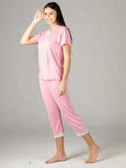 Evolove Pink Super soft most comfortable Pajama set