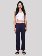 Evolove Women's Micro Modal Solid Pyjama Relaxed Lounge Pants with Pockets Super Soft Comfortable