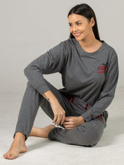 Evolove super soft most comfortable Pajama set track suit 100% superior cotton with pockets