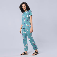 Evolove Grey Super Soft Most Comfortable Pajama Set