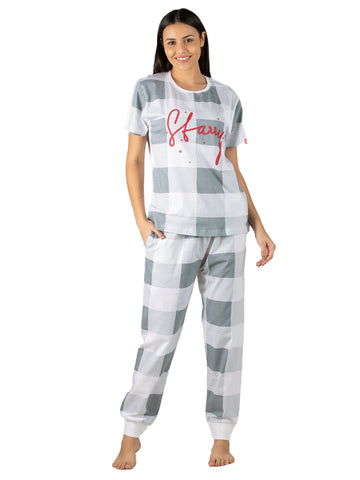 Evolove White Super soft most comfortable Pajama set