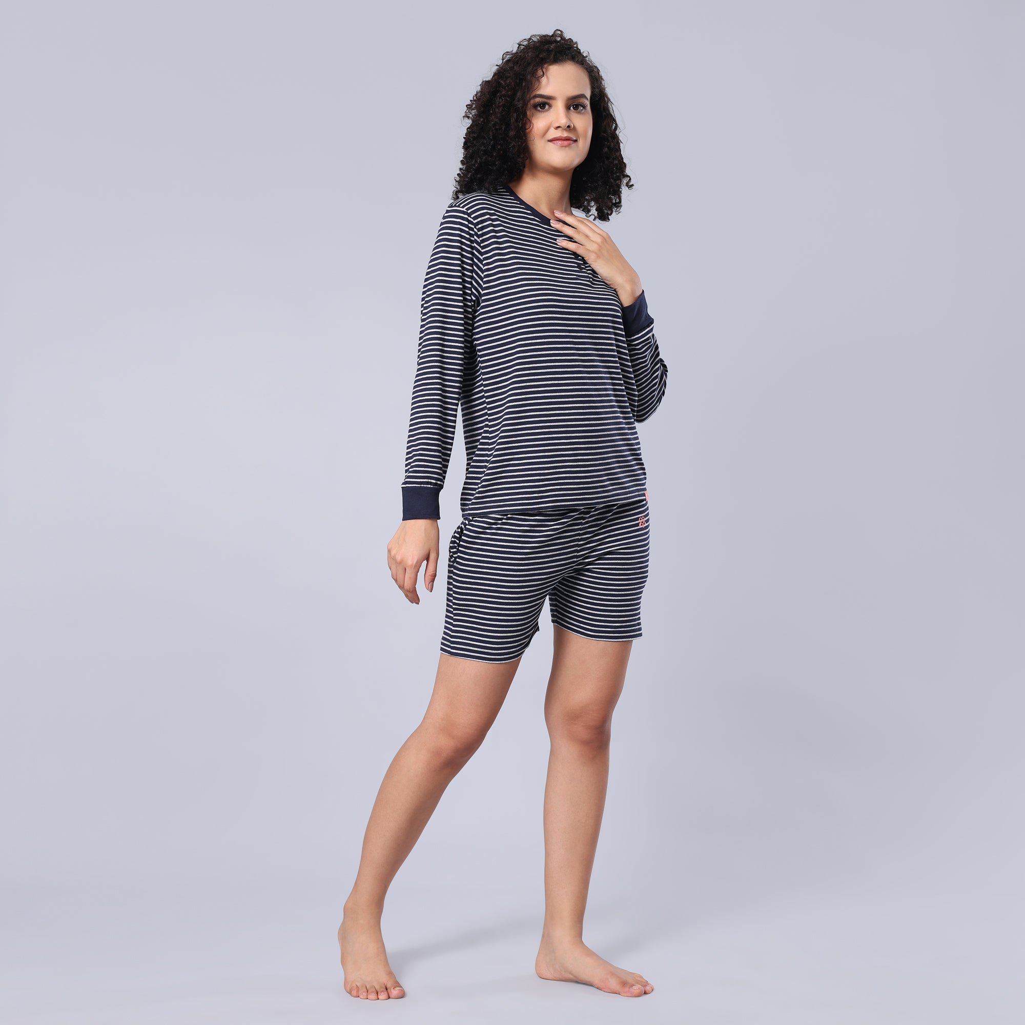 Evolove Grey Super Soft Most Comfortable Pajama Set