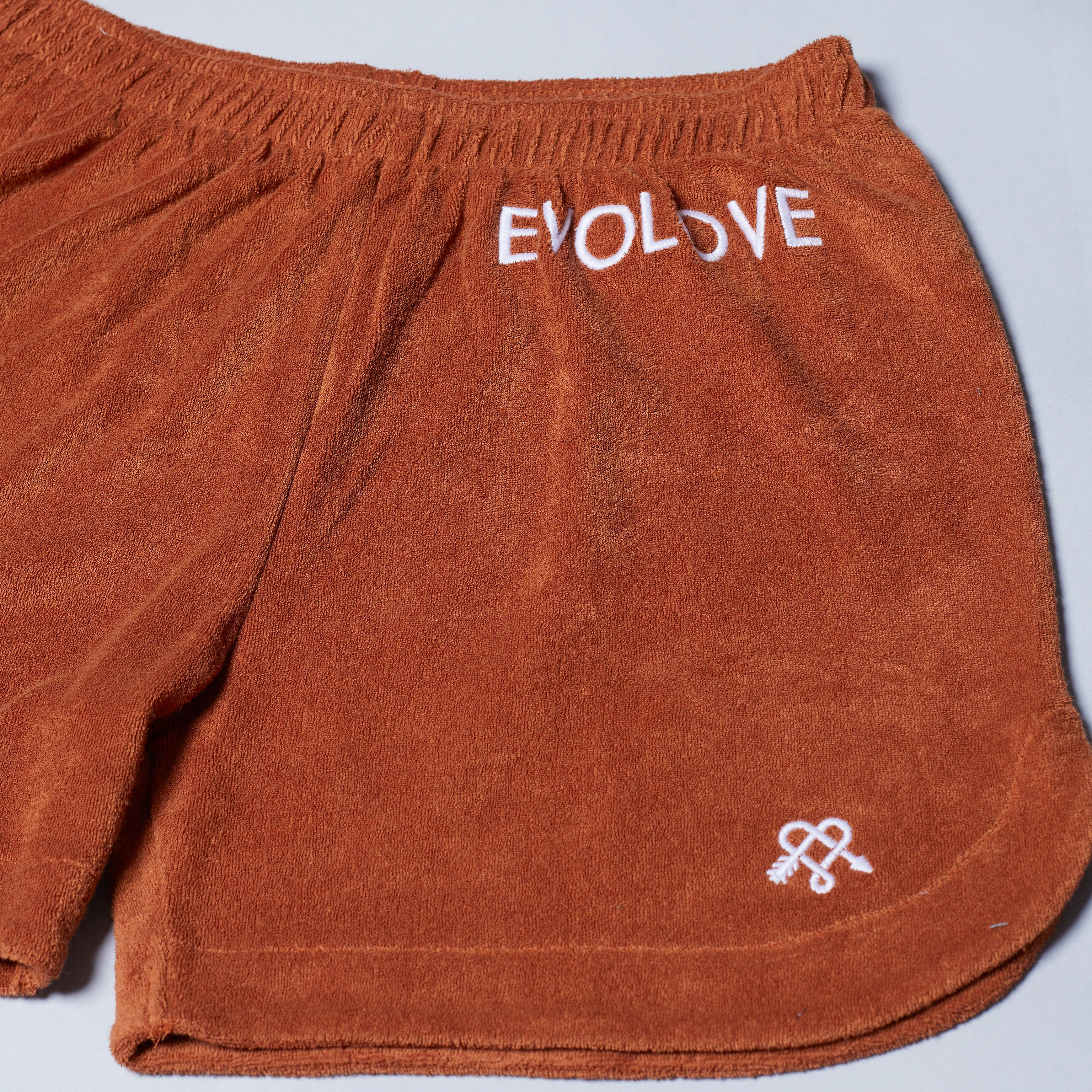 Evolove Women's Cotton Velvet Solid Shorts Super Soft Comfortable